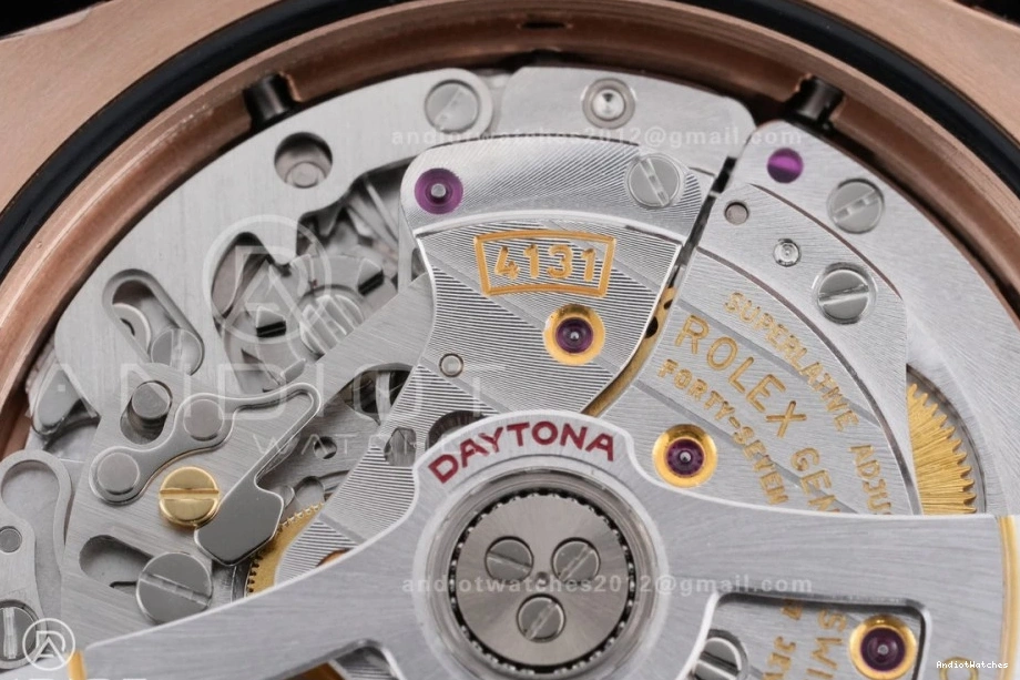1:1 Sub-dial Edition RG VSF Sophisticated Marker 798 On Oyster-flex Best DD Gain Dial Stick Strap 126515 Black Weight Daytona 0826